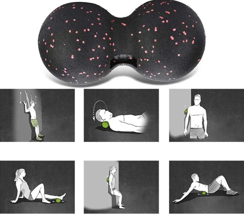 Balle de Massage Musculaire Double – Soulagement des tensions