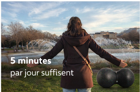 Balle de massage bien-être pour détente et relaxation musculaire